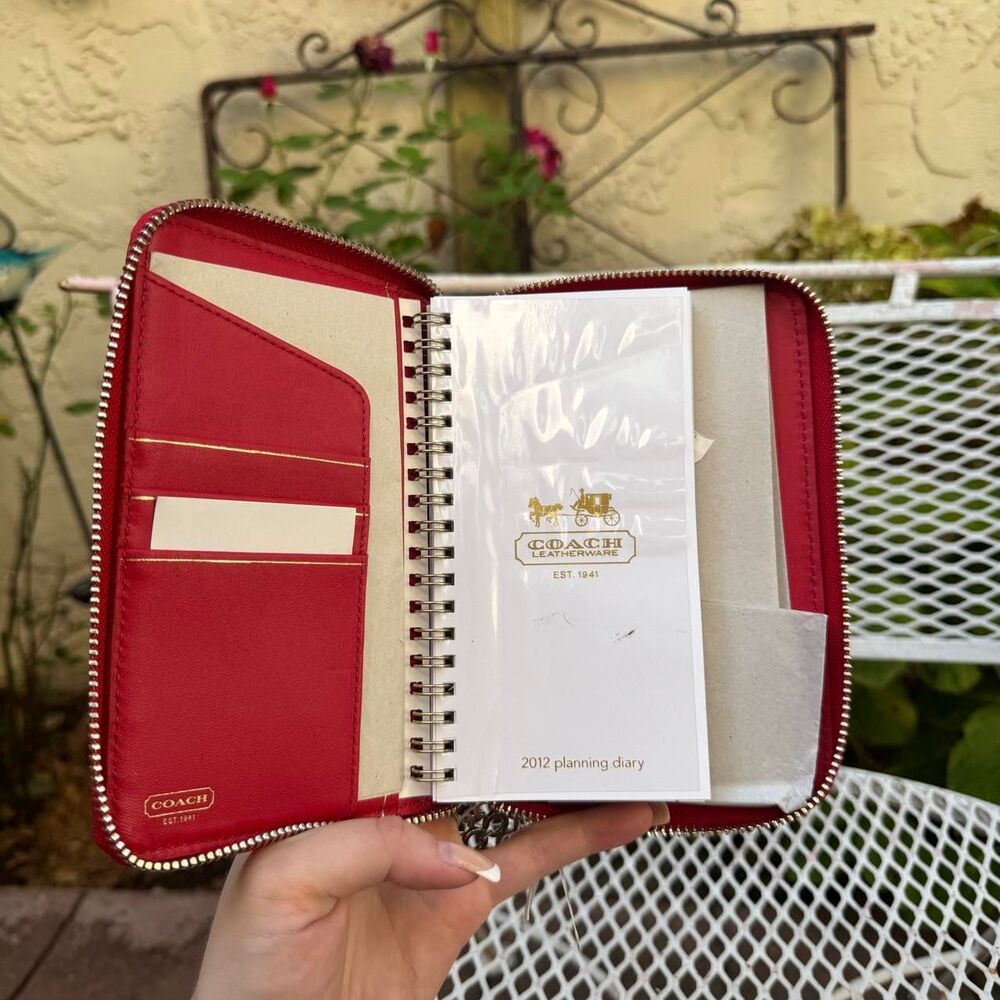 New 2012 Coach Planner, Pen, & Address Book